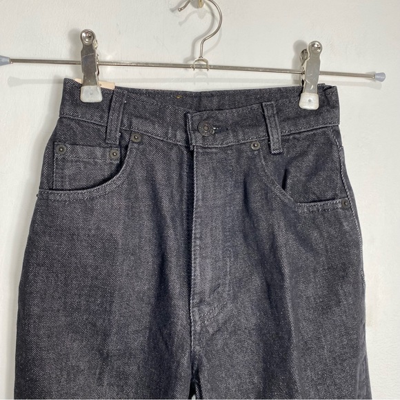 NWT Vintage 90s Levis Deadstock Super Slim 531 High Rise Stonewash Black 23 - Picture 13 of 16